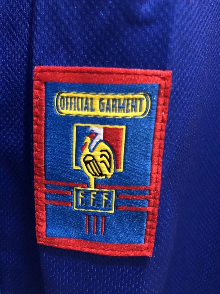 1998 FRANCE LONG SLEEVE  HOME