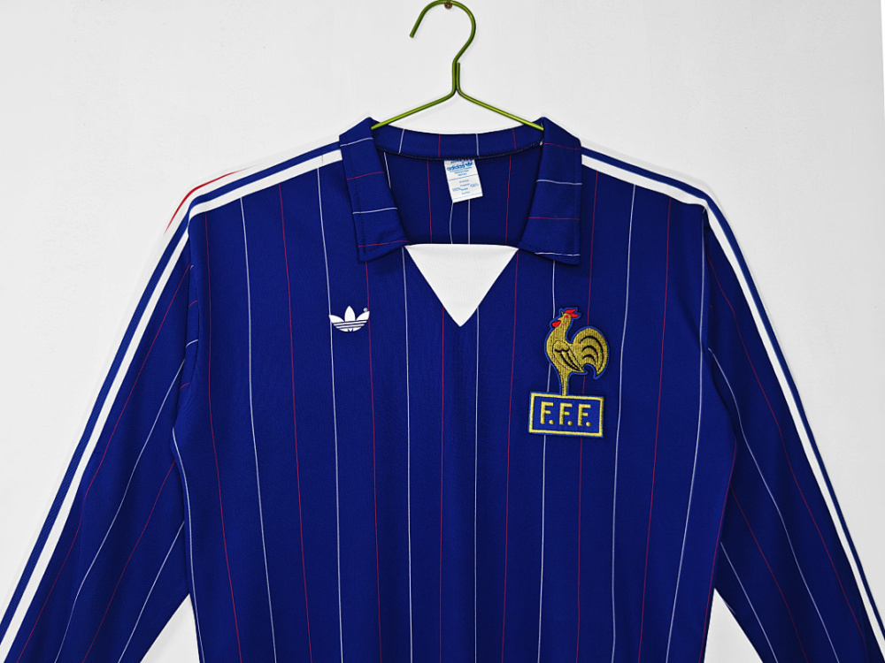1980-82 FRANCE LONG SLEEVE  HOME