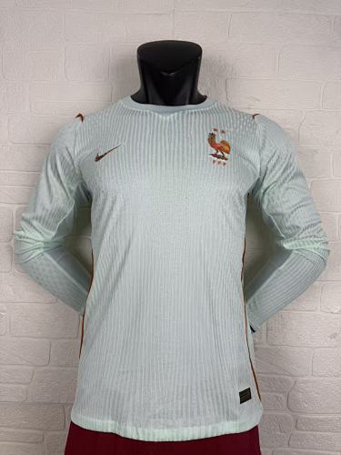 LONG SLEEVE  2025-26 WORLD CUP FRANCE  AWAY (PLAYER VERSION)