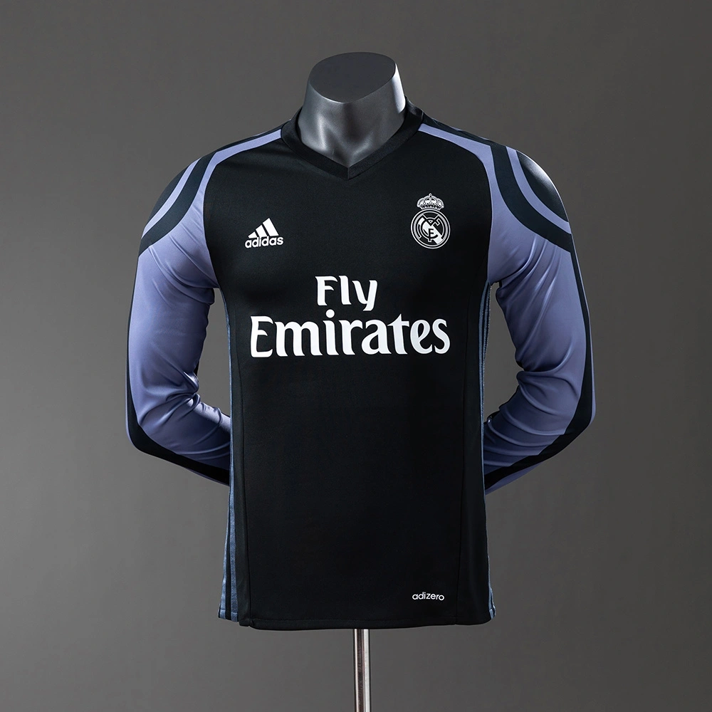 2016-17 REAL MADRID THIRD AWAY LONG SLEEVE PLAYER VERSION