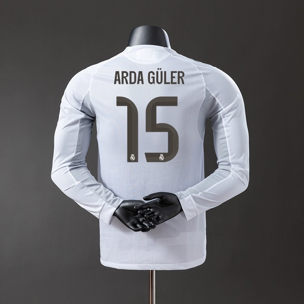 2025-26 REAL MADRID LONG SLEEVE HOME （PLAYER VERSION）