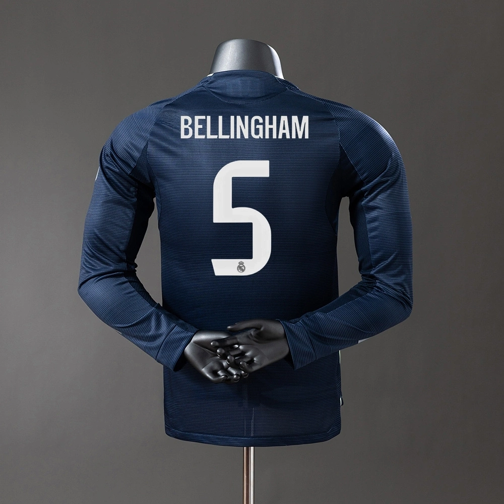 2025-26 REAL MADRID AWAY LONG SLEEVE PLAYER VERSION