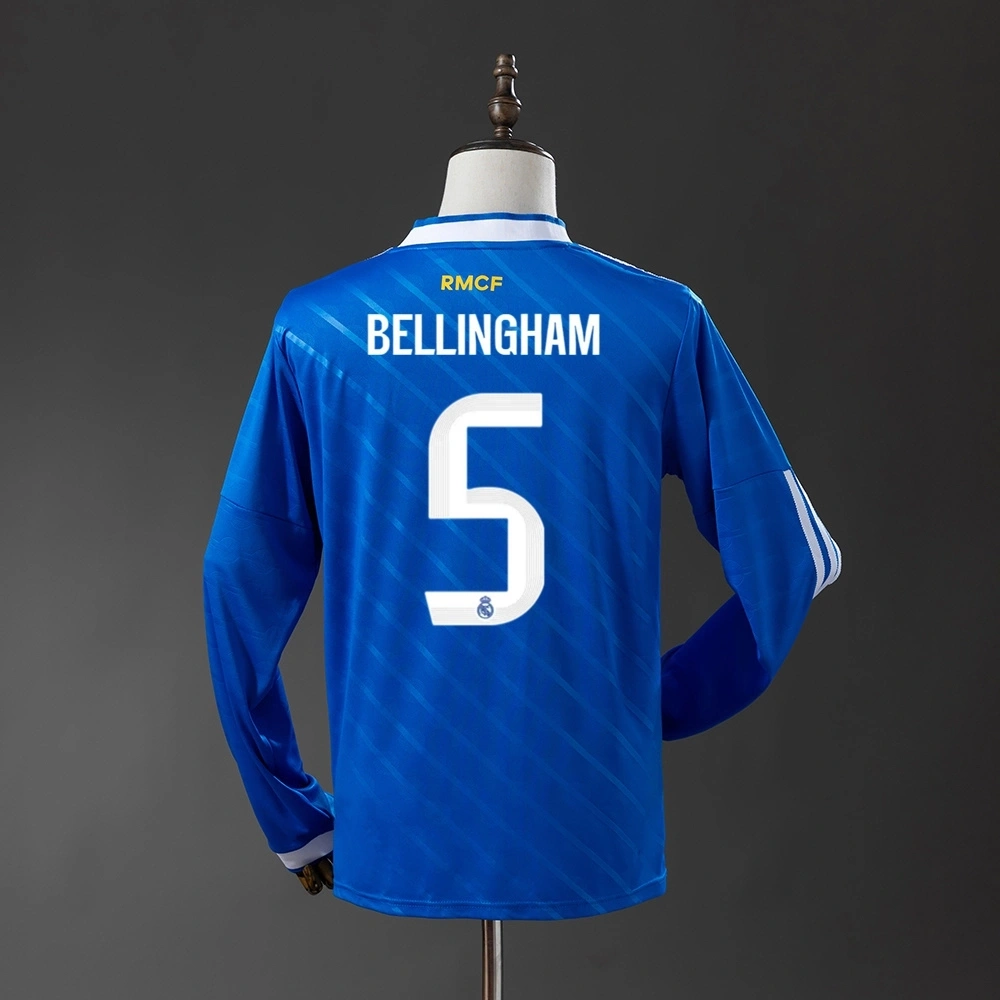 2025-26 REAL MADRID THIRD AWAY LONG SLEEVE FAN VERSION
