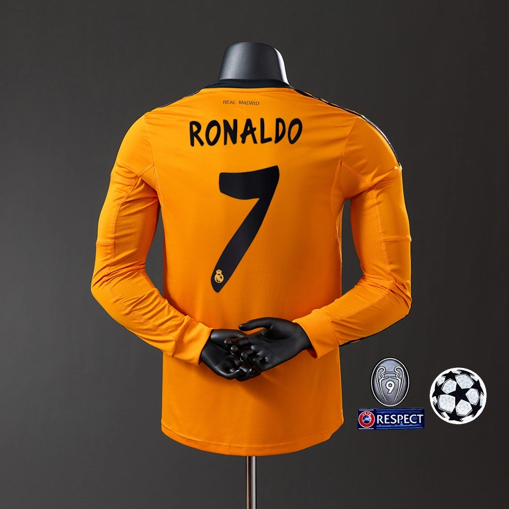 2013-14 REAL MADRID THIRD AWAY LONG SLEEVE (PLAYER VERSION)