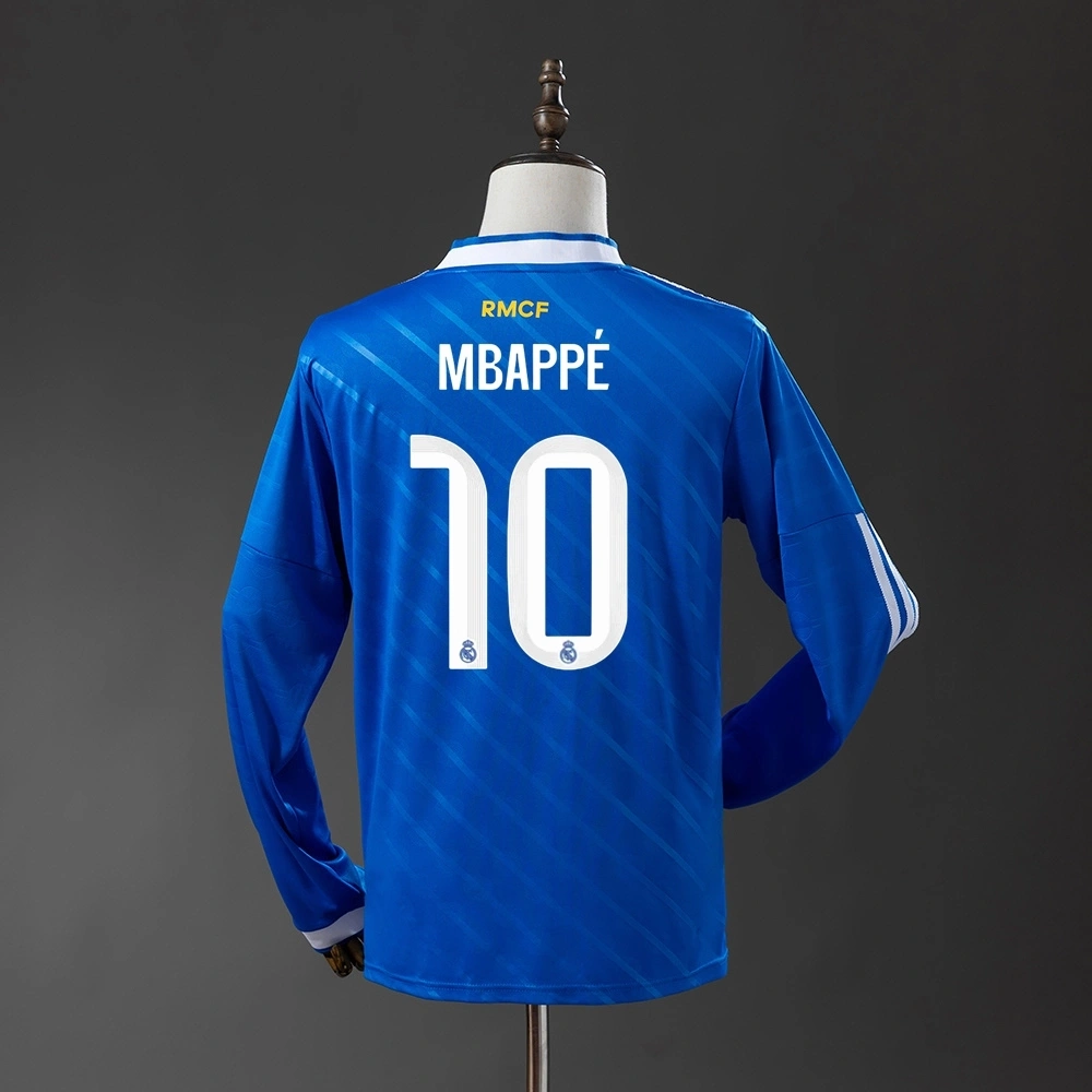 2025-26 REAL MADRID THIRD AWAY LONG SLEEVE FAN VERSION