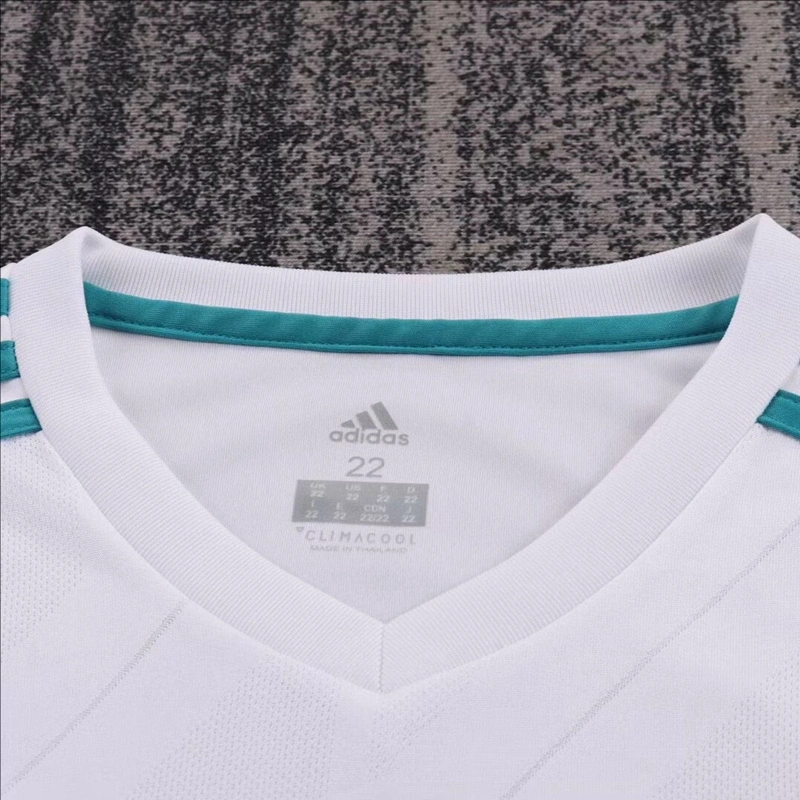2017-18 REAL MADRID HOME LONG SLEEVE KIDS KIT