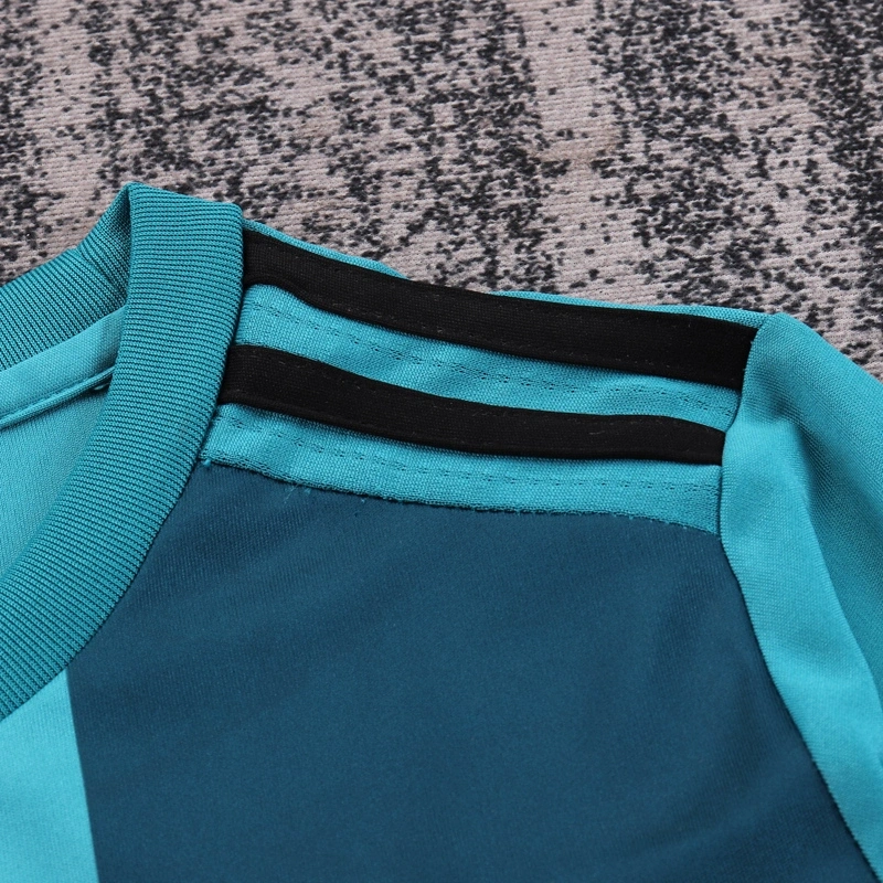 2017-18 REAL MADRID THIRD AWAY LONG SLEEVE KIDS KIT