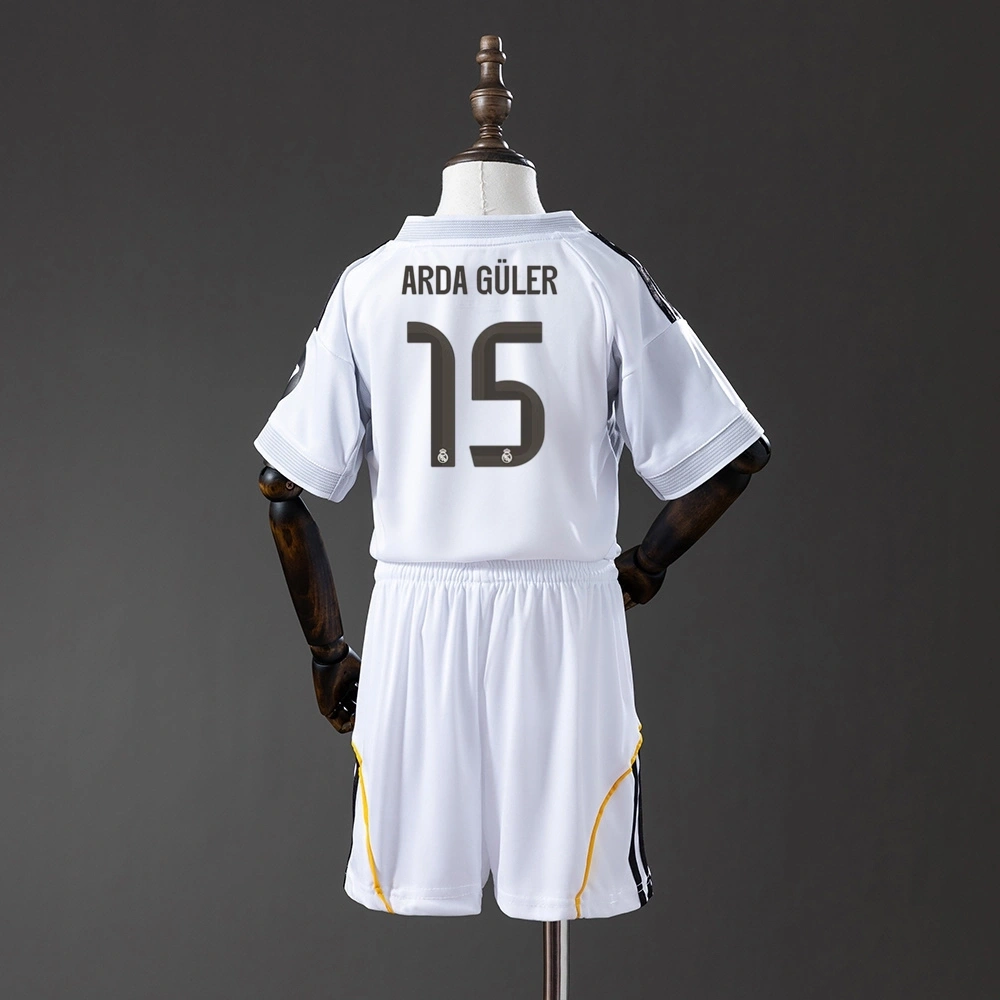 2025-26 REAL MADRID HOME MEN AND KIDS KIT