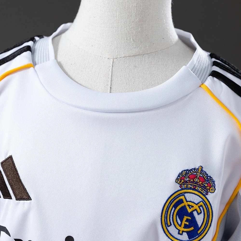 2025-26 REAL MADRID HOME MEN AND KIDS KIT