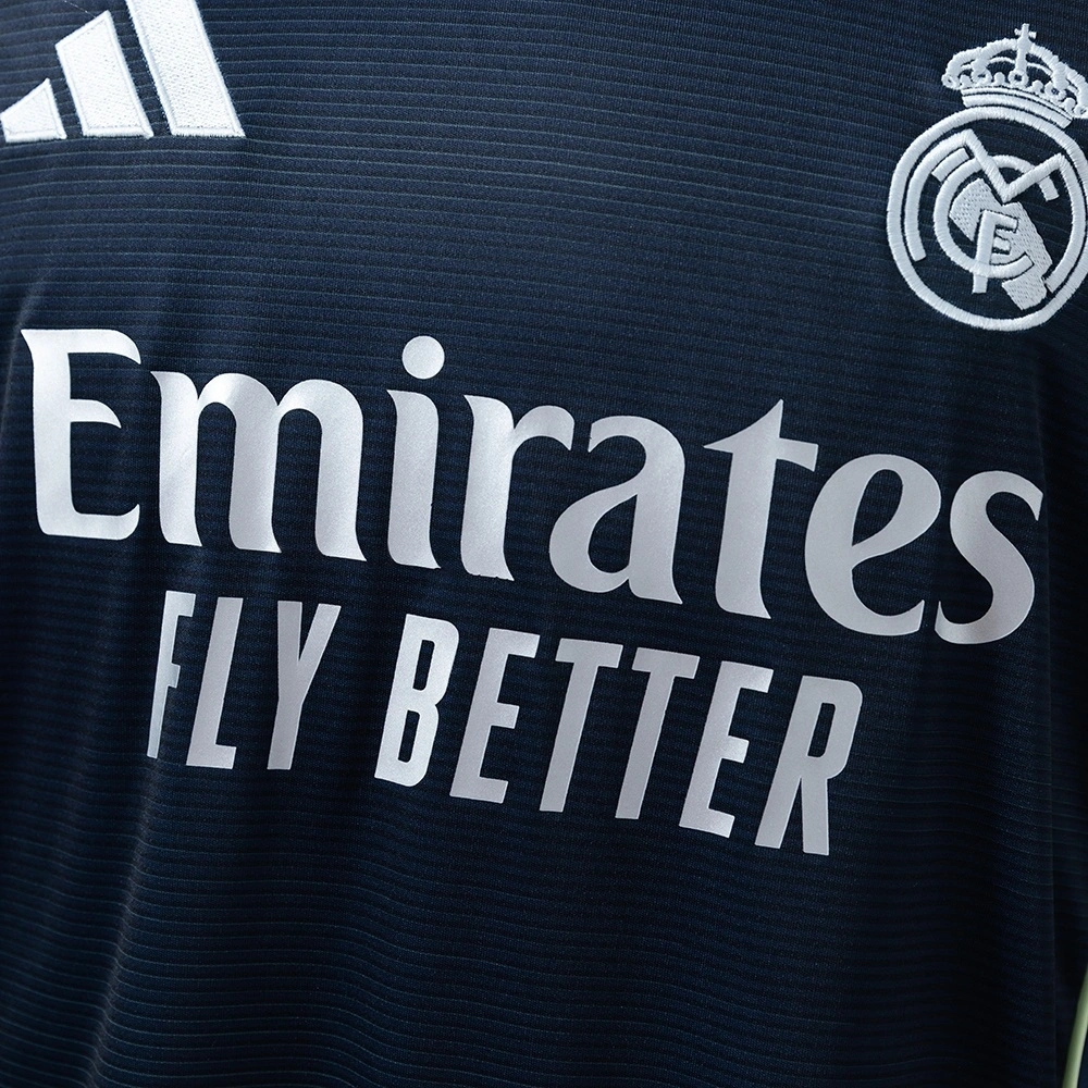 2025-26 REAL MADRID AWAY LONG SLEEVE PLAYER VERSION