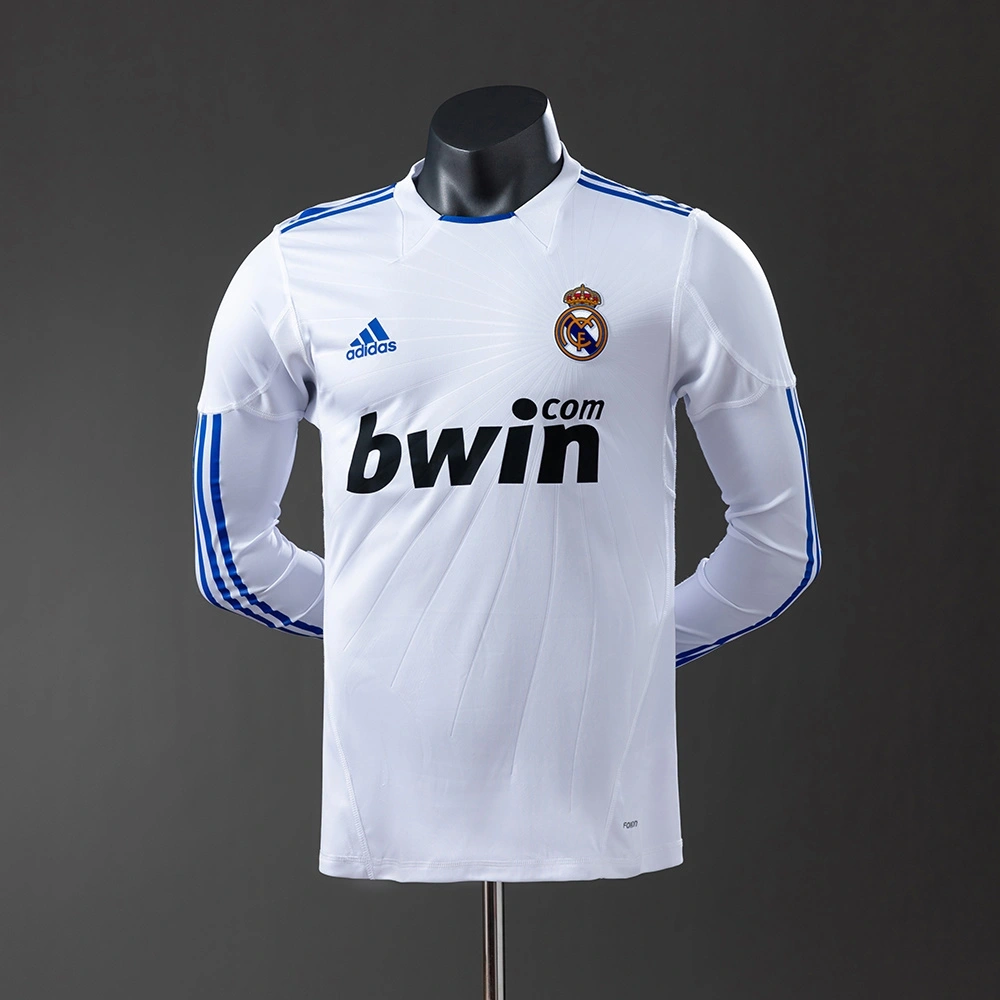 2010-11 REAL MADRID HOME LONG SLEEVE (PLAYER VERSION)
