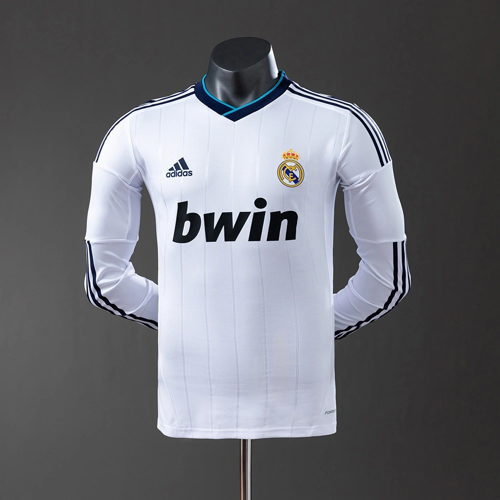 2012-13 REAL MADRID HOME LONG SLEEVE (PLAYER VERSION)