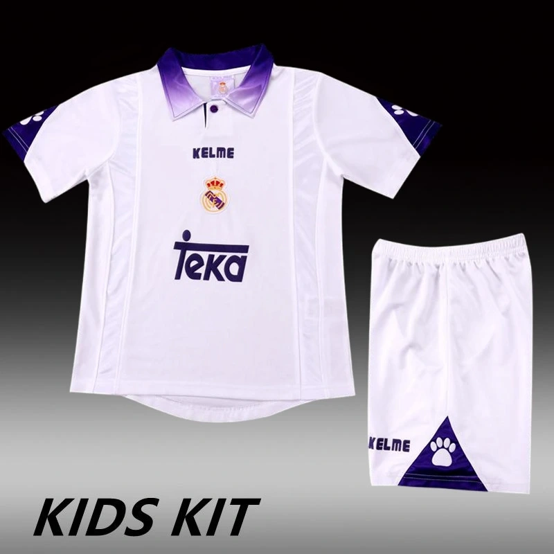 1997-98 REAL MADRID HOME KIDS KIT