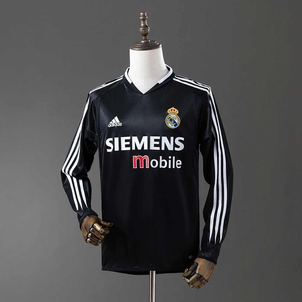 2004-05 REAL MADRID LONG SLEEVE AWAY (FAN VERSION)