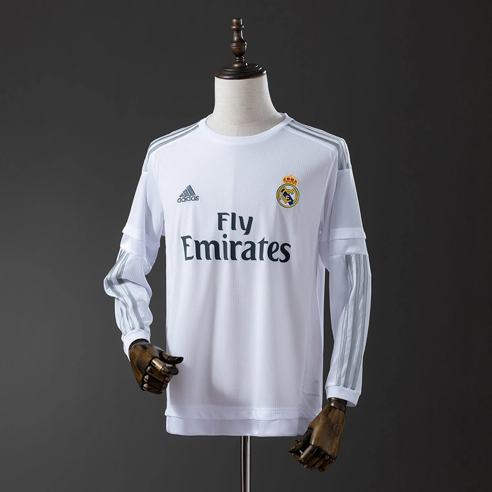 2015-16 REAL MADRID HOME LONG SLEEVES (FAN VERSION)