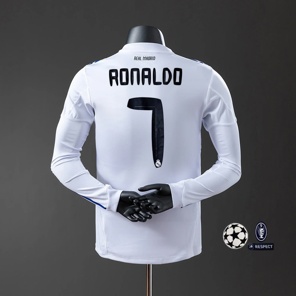 2010-11 REAL MADRID HOME LONG SLEEVE (PLAYER VERSION)