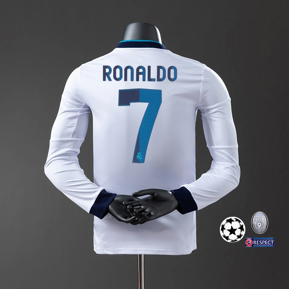 2012-13 REAL MADRID HOME LONG SLEEVE (PLAYER VERSION)