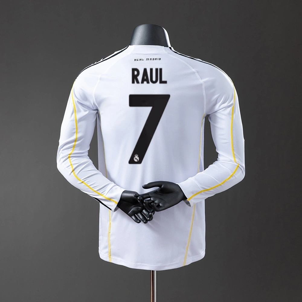 2009-10 REAL MADRID HOME LONG SLEEVE (PLAYER VERSION)