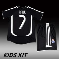 2006-07 REAL MADRID THIRD AWAY KIDS KIT