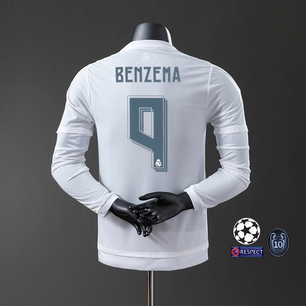 2015-16 REAL MADRID HOME LONG SLEEVE (PLAYER VERSION)