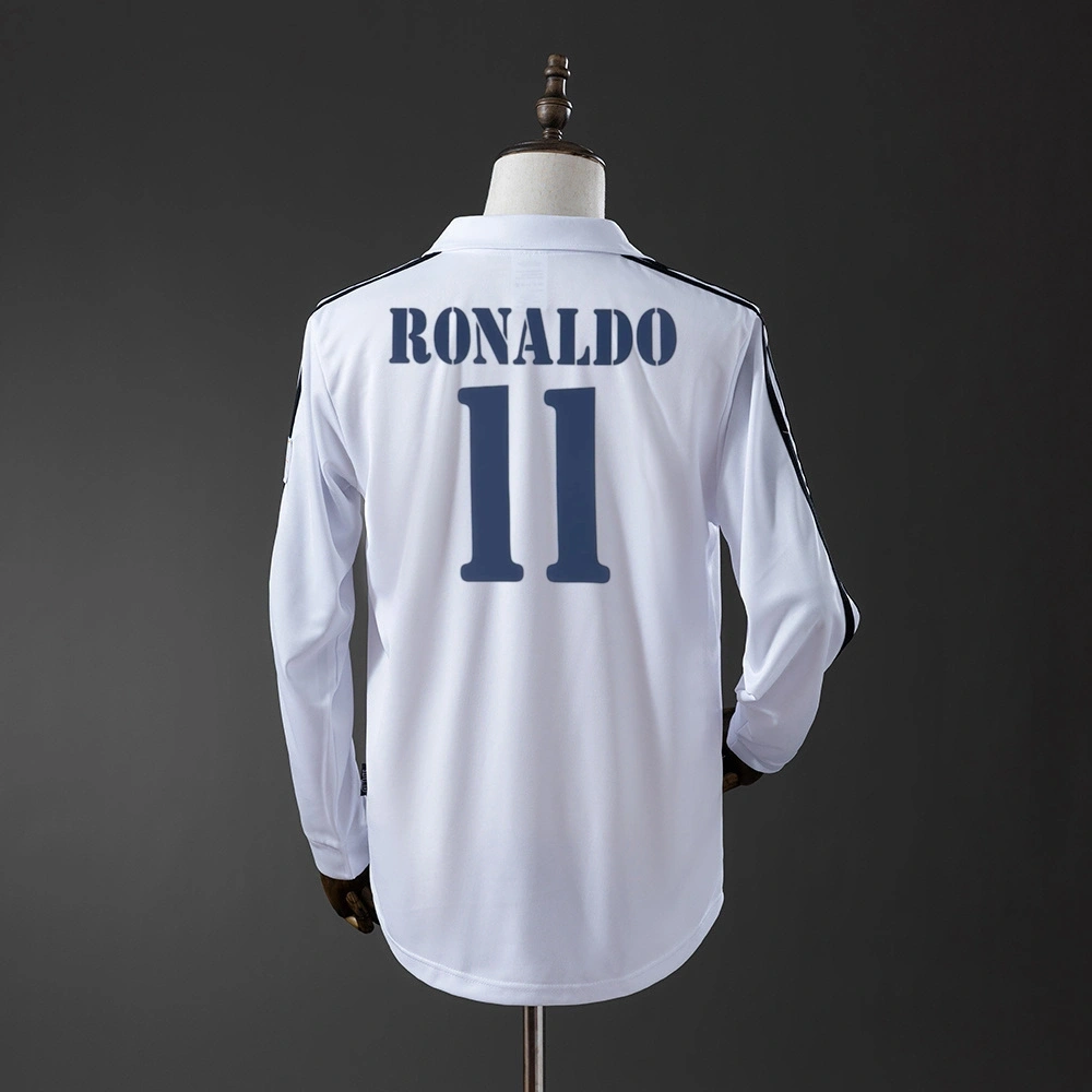 2002-03 REAL MADRID CHAMPIONS LONG SLEEVE HOME