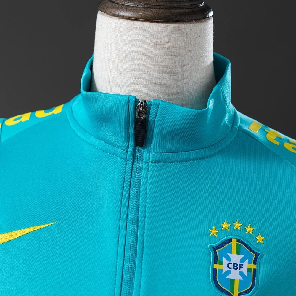 2022-23 BRAZIL TRAINING JACKET-LAKE BLUE