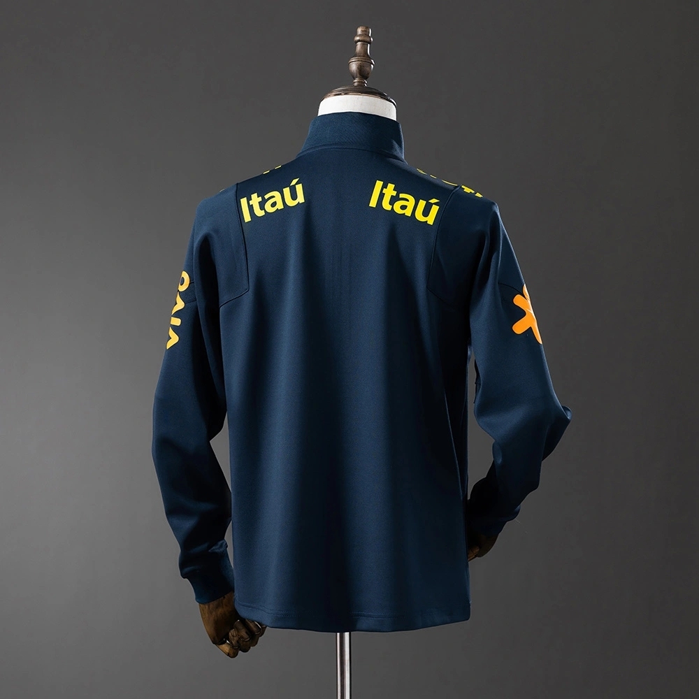 2022-23 BRAZIL TRAINING JACKET-ROYAL BLUE
