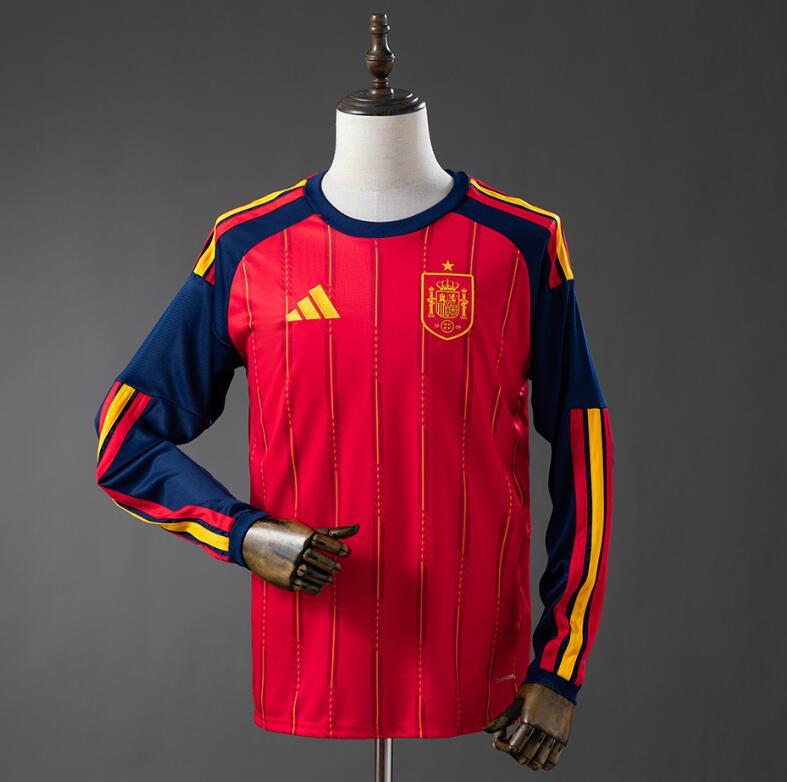 LONG SLEEVE 2026 SPAIN WORLD CUP HOME