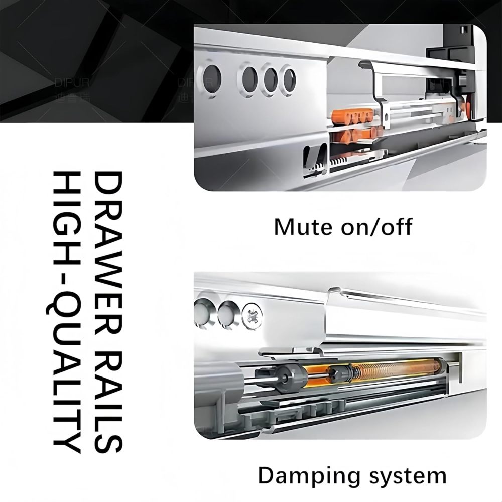 60 in Floating Modern Bathroom Vanity with Sink - Dual Stone Basins | LED Fog-Free Mirror | Solid Wood Bathroom Vanity Cabinet with Soft-Close Drawers