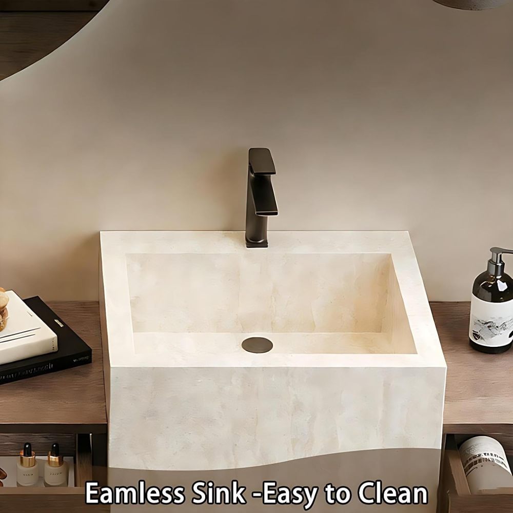 68IN Double Sink Bathroom Vanity - Modern Bathroom Vanity with Smart Defog Mirror, Floating Sink Cabinet with 3 Drawers, Complete Accessories, No Assembly Required, Grey - Mirror