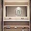 Brown - Mirror Cabinet