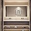 Grey - Mirror Cabinet