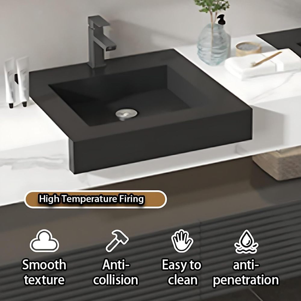 68IN Bathroom Vanity with Sink - Modern Bathroom Sink Cabinet with Drawers &Smart Defog Mirror, Double Floating Sink Design, Multi-Layer Solid Wood - Complete Accessories, Mirror
