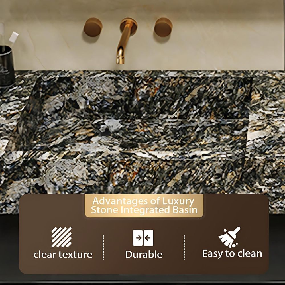 62IN Bathroom Vanity with Sink - Modern Single Sink Design with Smart Anti-Fog Mirror, Solid Wood Bathroom Vanity Cabinet, Water Proof, Customizable Sizes - Complete Accessories Style A