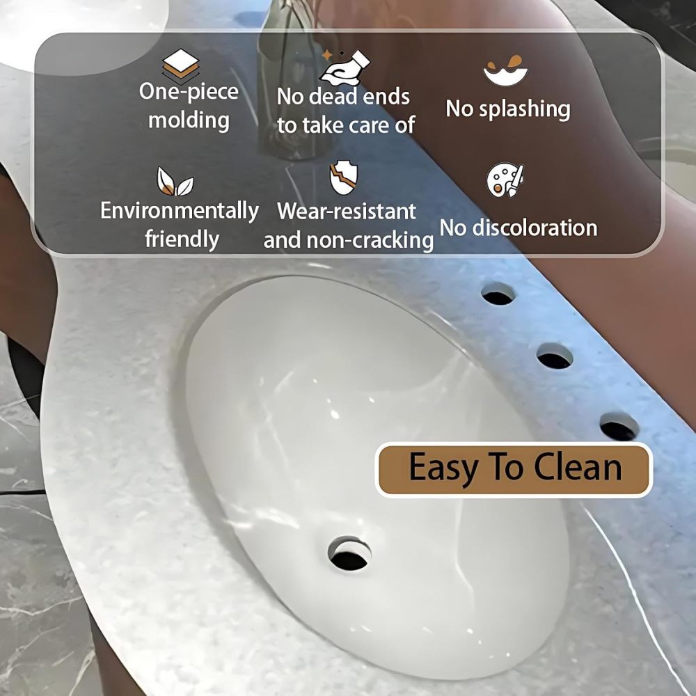 88IN Bathroom Vanity with Sink -Double Floating Sink Design with Smart Defogging Mirror, Solid Wood Bathroom Vanity Cabinet, Easy to Store, Custom Sizes - Complete Accessories, Brown