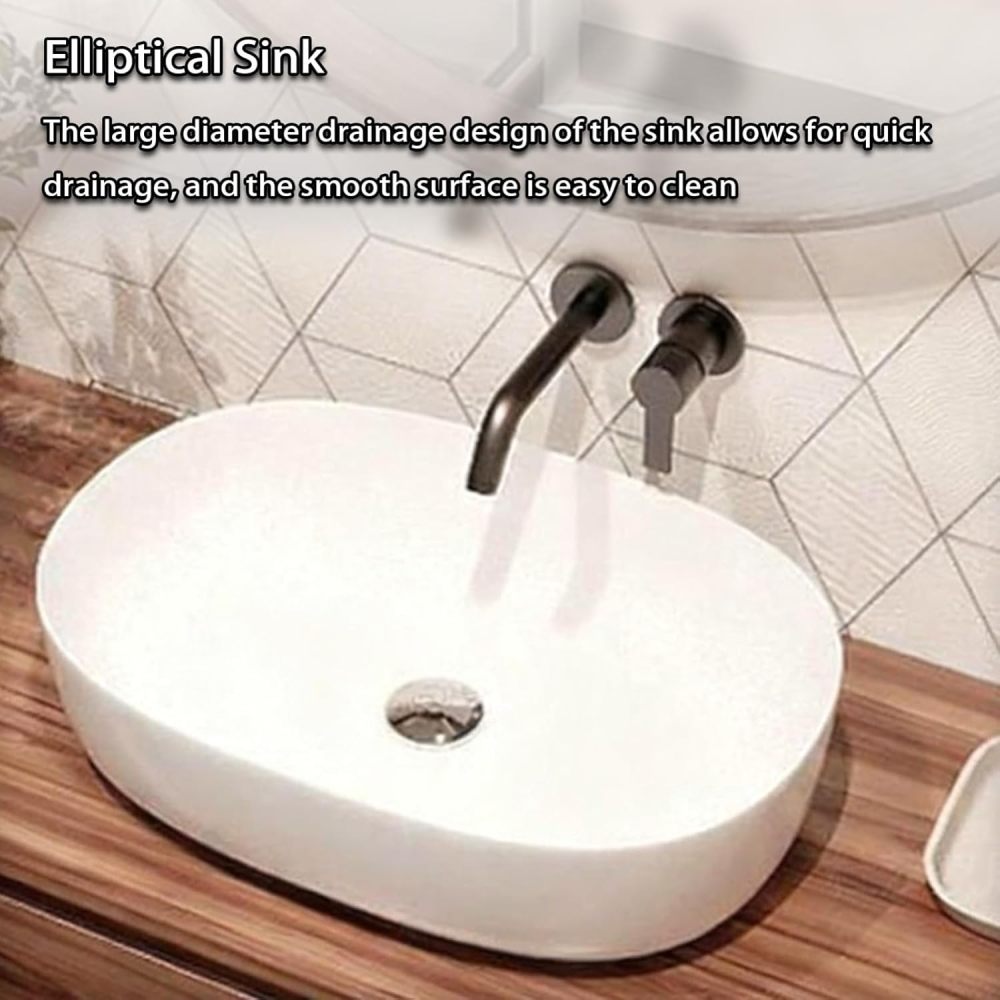 92IN Bathroom Vanity with Sink - Single Floating Sink Design with Smart Defogging Mirror, Solid Wood Bathroom Vanity Cabinet, Waterproof, Custom Size - Complete Accessories, Circular Mirror