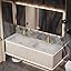 Beige Square Mirror
