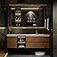 Coffee - Mirror Cabinet