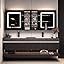 Black - Mirror Cabinet