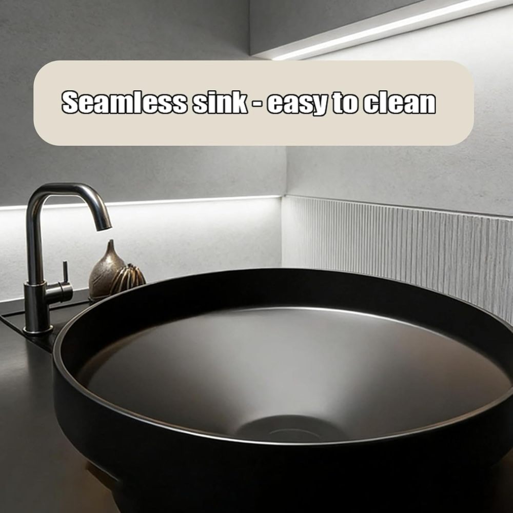 60IN Double Sink Bathroom Vanity - Luxury Bathroom Vanity with Smart Defog Mirror, One-Touch Defog & Lighting, Floating Sink Cabinet with 2 Large Capacity Drawers, No Assembly Required