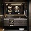 Brown - Mirror Cabinet