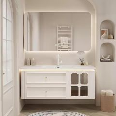 Cabinet Mirror White