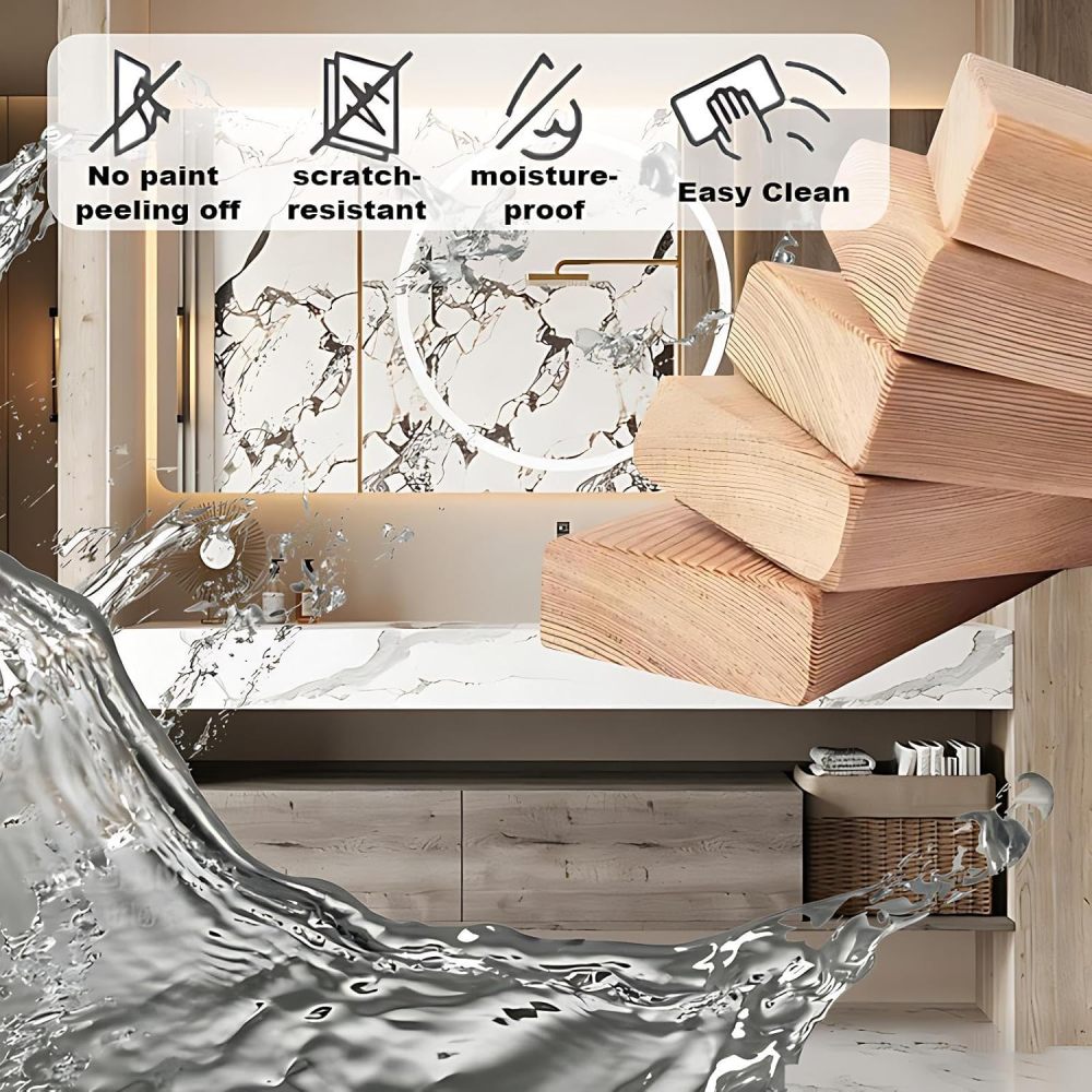 40IN Bathroom Vanity with Sink - Bathroom Vanity with Intelligent Defogging Mirror, Single Floating Sink Design, Multi-Layer Solid Wood, Large Drawer Storage, Customizable Size, Mirror