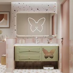 Cabinet Mirror Green