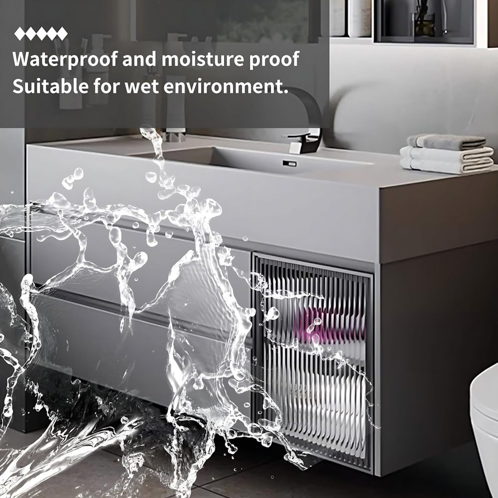 Bathroom Vanity Set - Includes Led Smart Defogging Mirror Cabinet & Elegant Bathroom Vanity with Sink (36")
