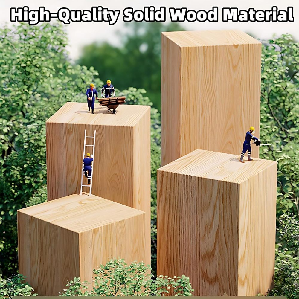 Bathroom Vanity with Sink - Modern Single Pedestal Sink Bathroom Vanity Cabinet with Smart LED Anti-Fog Mirror Set, Freestanding Design for Contemporary Bathrooms (White,44")