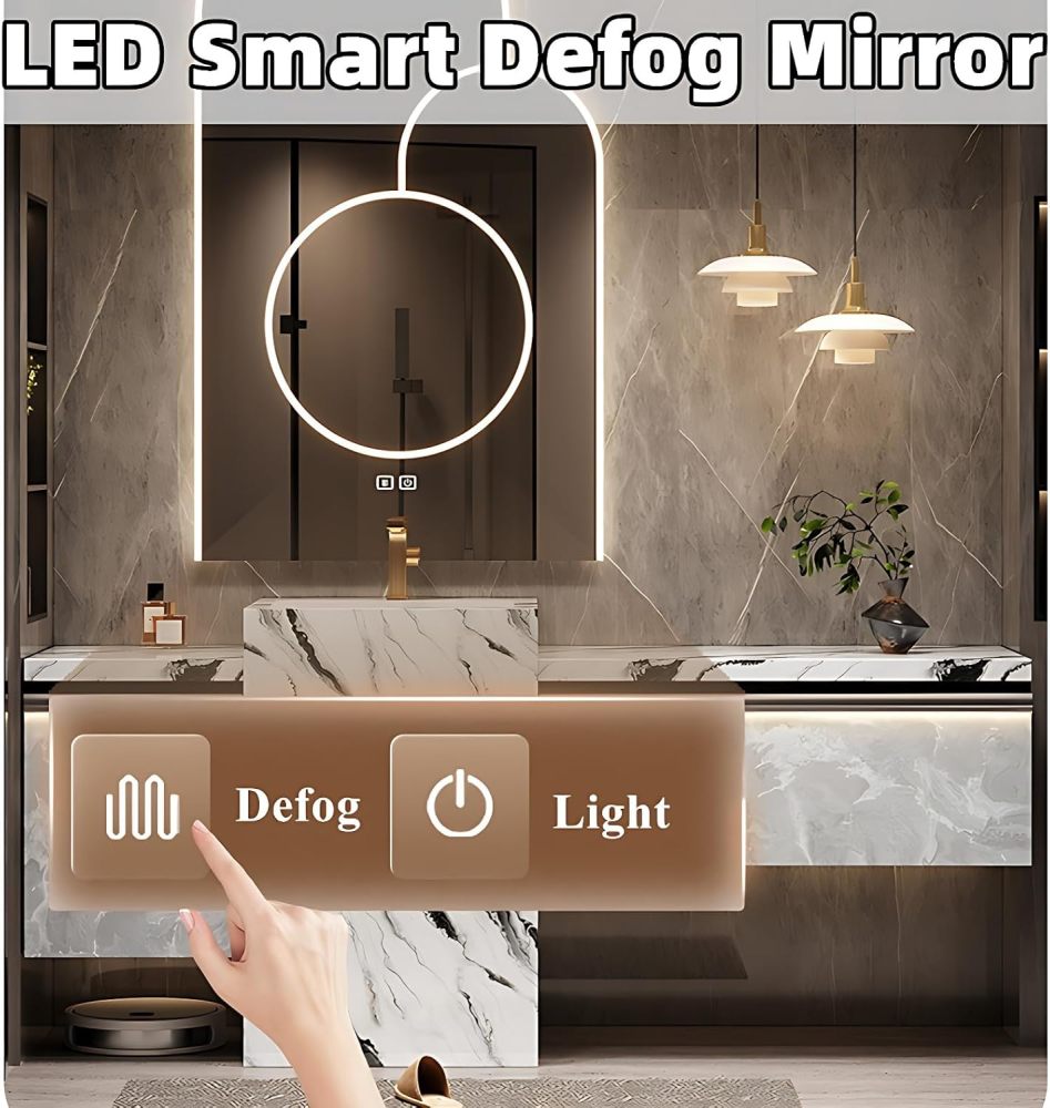 Bathroom Vanity with Sink - Modern Single Sink Freestanding Bathroom Vanity Cabinet with Large Storage, Solid Wood Construction, Includes Faucet & Drain Kit (White, 88")