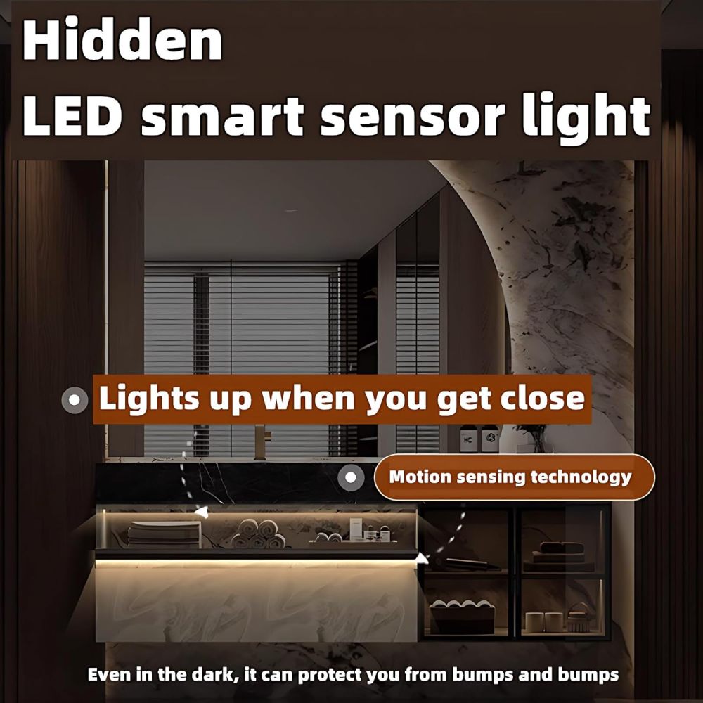 Bathroom Vanity with Sink - Single/Double Sink Bathroom Vanity Cabinet, Modern Floating Vanity with LED Defog Mirror Set (Pandora, 96")