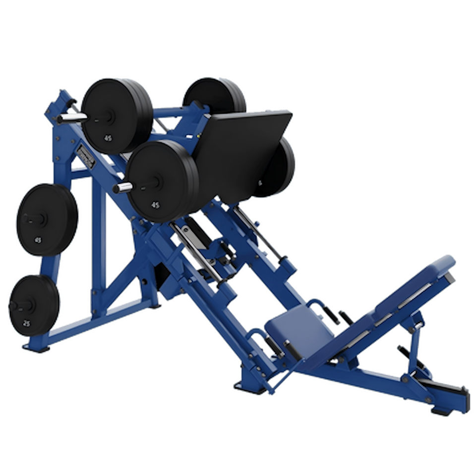 45度角坐式倒蹬训练器  45 linear leg press