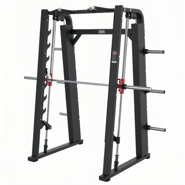 史密斯推举训练器 smith Machine